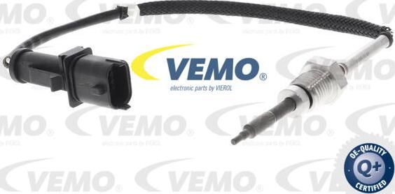 Vemo V40-72-0297 - Датчик, температура вихлопних газів autozip.com.ua