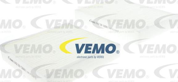 Vemo V42-30-1206 - Фільтр, повітря у внутрішній простір autozip.com.ua
