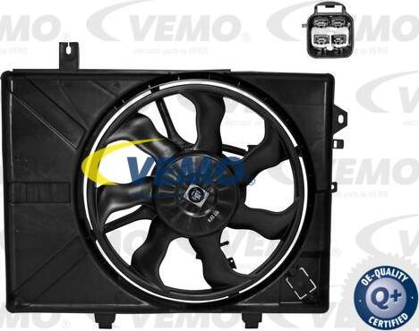 Vemo V52-01-0004 - Вентилятор, охолодження двигуна autozip.com.ua