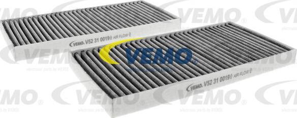 Vemo V52-31-5001 - Фільтр, повітря у внутрішній простір autozip.com.ua