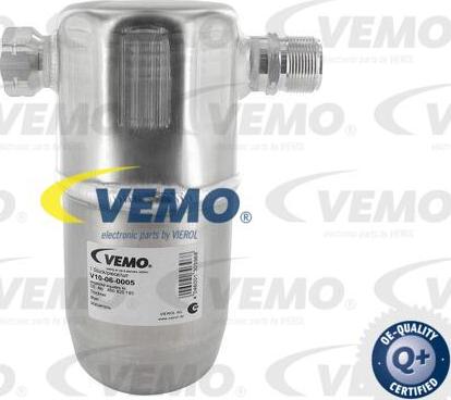 Vemo V10-06-0005 - Осушувач, кондиціонер autozip.com.ua