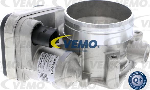 Vemo V10-81-0082 - Патрубок дросельної заслінки autozip.com.ua