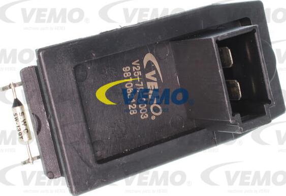 Vemo V25-79-0003 - Регулятор, вентилятор салону autozip.com.ua