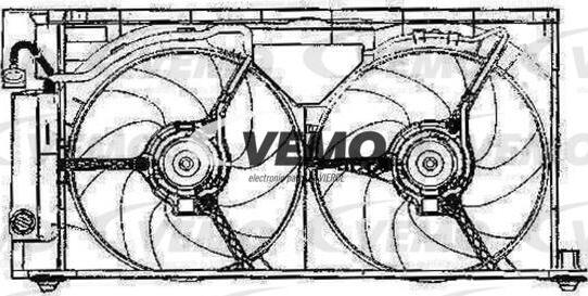 Vemo V22-01-1761 - Вентилятор, охолодження двигуна autozip.com.ua