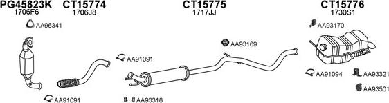 Veneporte 450766 - Система випуску ОГ autozip.com.ua