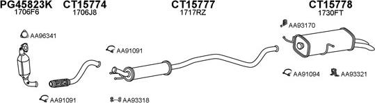 Veneporte 450767 - Система випуску ОГ autozip.com.ua