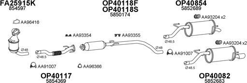 Veneporte 770163 - Система випуску ОГ autozip.com.ua