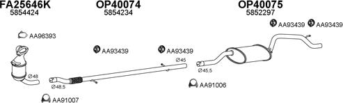 Veneporte 400512 - Система випуску ОГ autozip.com.ua