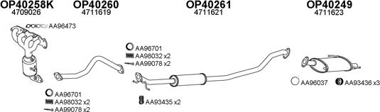 Veneporte 400609 - Система випуску ОГ autozip.com.ua