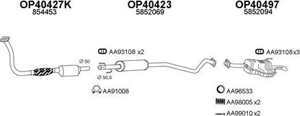 Veneporte 400074 - Система випуску ОГ autozip.com.ua