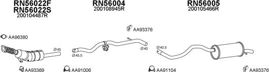 Veneporte 550669 - Система випуску ОГ autozip.com.ua