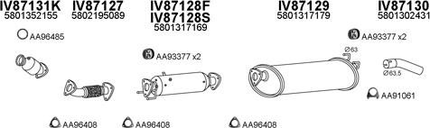 Veneporte 870042 - Система випуску ОГ autozip.com.ua