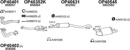 Veneporte 770052 - Система випуску ОГ autozip.com.ua