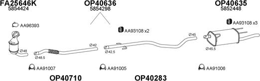 Veneporte 770359 - Система випуску ОГ autozip.com.ua