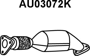 Veneporte AU03072K - Каталізатор autozip.com.ua
