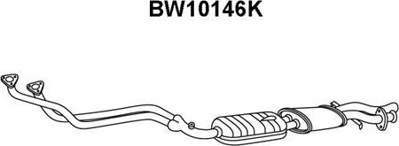 Veneporte BW10146K - Каталізатор autozip.com.ua