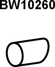 Veneporte BW10260 - Труба вихлопного газу autozip.com.ua