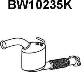 Veneporte BW10235K - Каталізатор autozip.com.ua