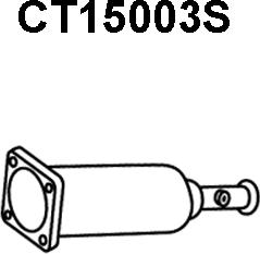 Veneporte CT15003S - Сажі / частковий фільтр, система вихлопу ОГ autozip.com.ua