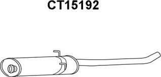 Veneporte CT15192 - Предглушітель вихлопних газів autozip.com.ua