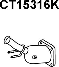 Veneporte CT15316K - Каталізатор autozip.com.ua
