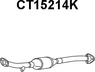 Veneporte CT15214K - Каталізатор autozip.com.ua