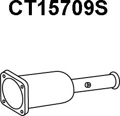 Veneporte CT15709S - Сажі / частковий фільтр, система вихлопу ОГ autozip.com.ua