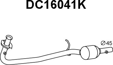 Veneporte DC16041K - Каталізатор autozip.com.ua