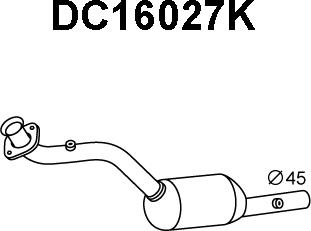 Veneporte DC16027K - Каталізатор autozip.com.ua