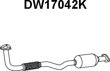 Veneporte DW17042K - Каталізатор autozip.com.ua