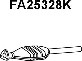 Veneporte FA25328K - Каталізатор autozip.com.ua