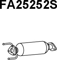 Veneporte FA25252S - Сажі / частковий фільтр, система вихлопу ОГ autozip.com.ua