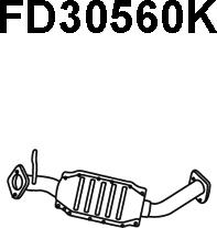 Veneporte FD30560K - Каталізатор autozip.com.ua