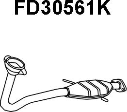 Veneporte FD30561K - Каталізатор autozip.com.ua