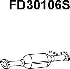 Veneporte FD30106S - Сажі / частковий фільтр, система вихлопу ОГ autozip.com.ua