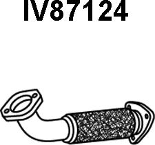 Veneporte IV87124 - Труба вихлопного газу autozip.com.ua