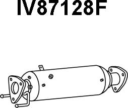 Veneporte IV87128F - Сажі / частковий фільтр, система вихлопу ОГ autozip.com.ua