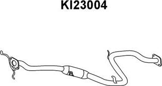 Veneporte KI23004 - Середній глушник вихлопних газів autozip.com.ua