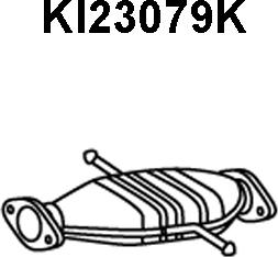 Veneporte KI23079K - Каталізатор autozip.com.ua