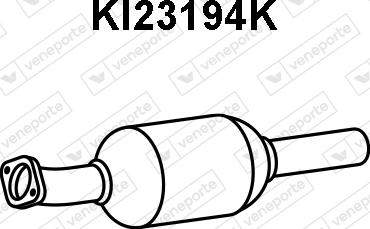 Veneporte KI23194K - Каталізатор autozip.com.ua