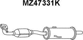 Veneporte MZ47331K - Каталізатор autozip.com.ua
