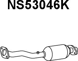 Veneporte NS53046K - Каталізатор autozip.com.ua