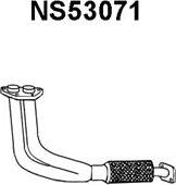 Veneporte NS53071 - Труба вихлопного газу autozip.com.ua