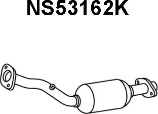 Veneporte NS53162K - Каталізатор autozip.com.ua