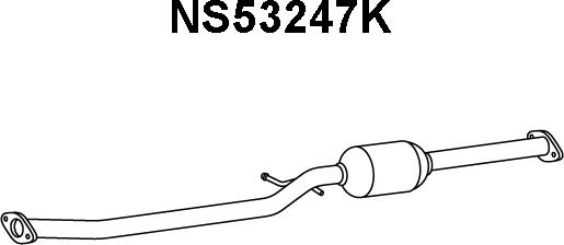 Veneporte NS53247K - Каталізатор autozip.com.ua