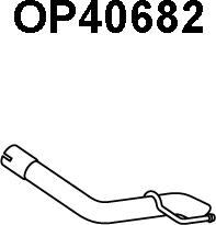 Veneporte OP40682 - Труба вихлопного газу autozip.com.ua