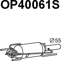 Veneporte OP40061S - Сажі / частковий фільтр, система вихлопу ОГ autozip.com.ua