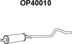 Veneporte OP40010 - Середній глушник вихлопних газів autozip.com.ua