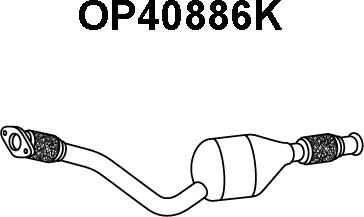 Veneporte OP40886K - Каталізатор autozip.com.ua