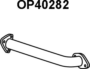Veneporte OP40282 - Труба вихлопного газу autozip.com.ua